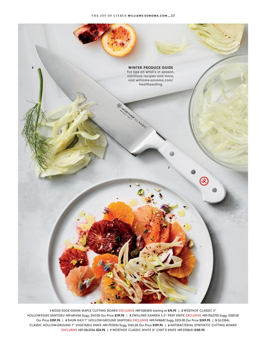 Williams Sonoma Antibacterial Synthetic Cutting & Carving Board