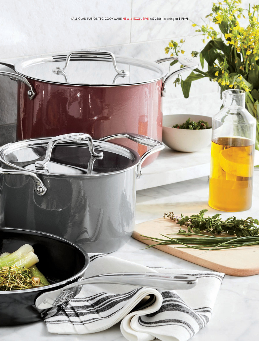 All-Clad Exclusive Fusiontec Collection at Williams Sonoma