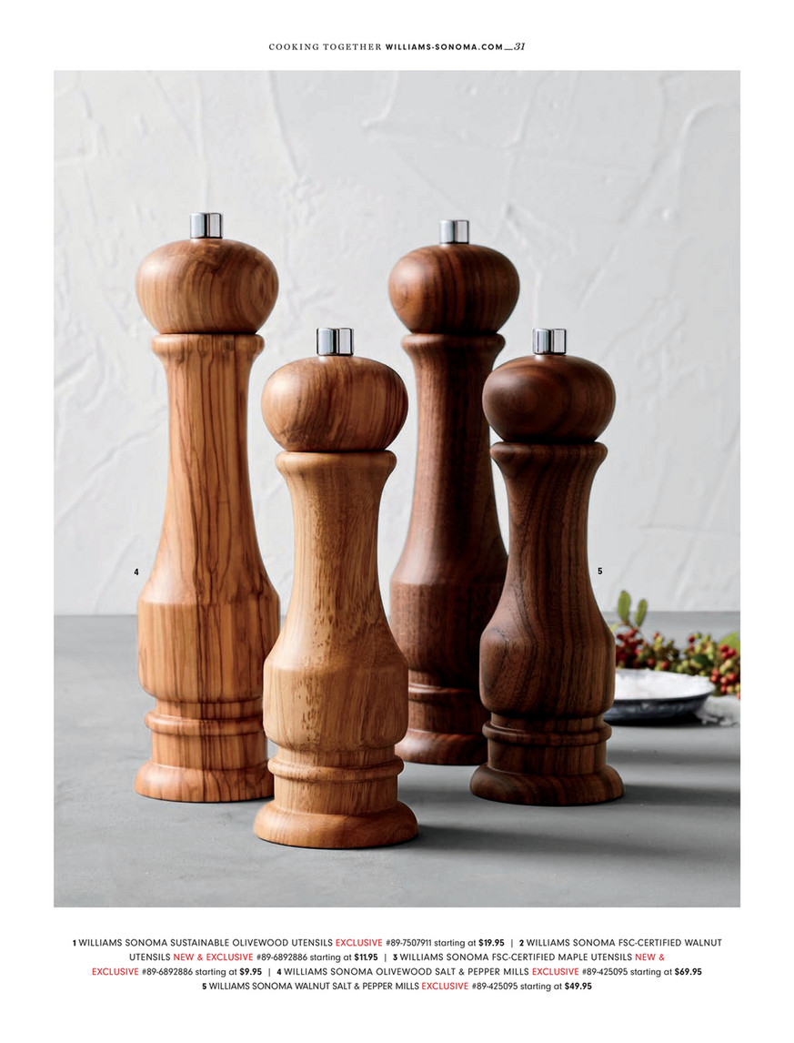 Williams Sonoma Olivewood Bench Scraper