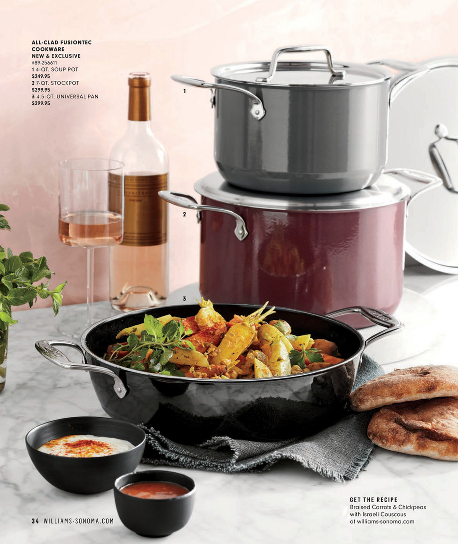 オールクラッド/All Clad　FUSIONTEC　スープポット４QT オールクラッド/All Clad FUSIONTEC スープポット4QT All-Clad