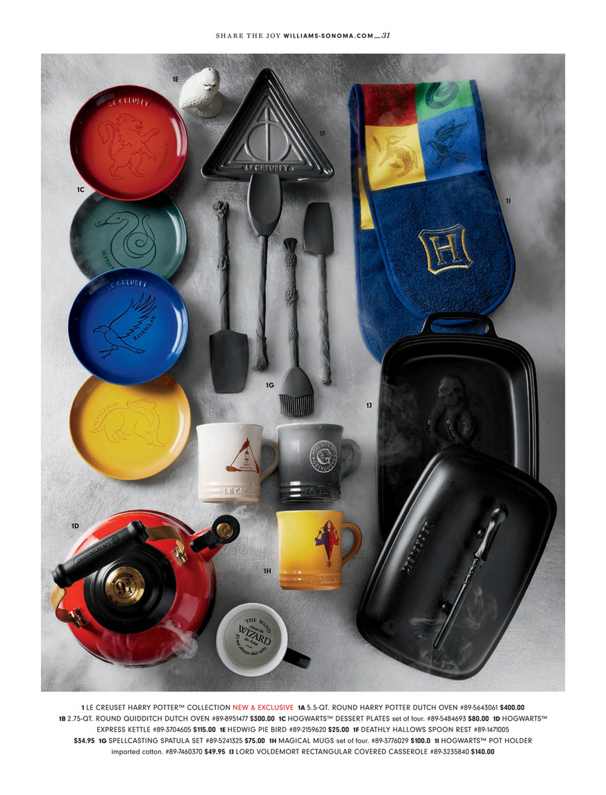 Williams-Sonoma - December 2021 - Le Creuset HARRY POTTER(TM) Lord