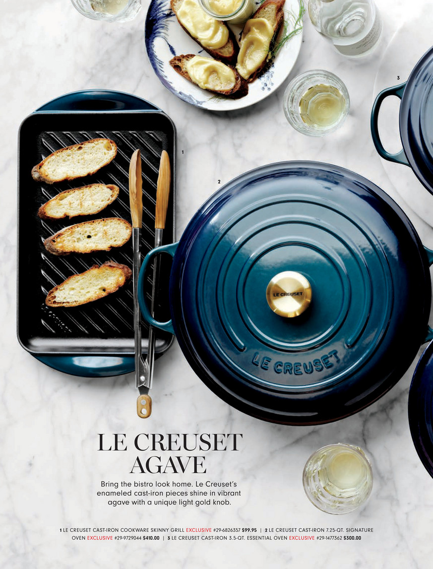 le creuset bistro grill
