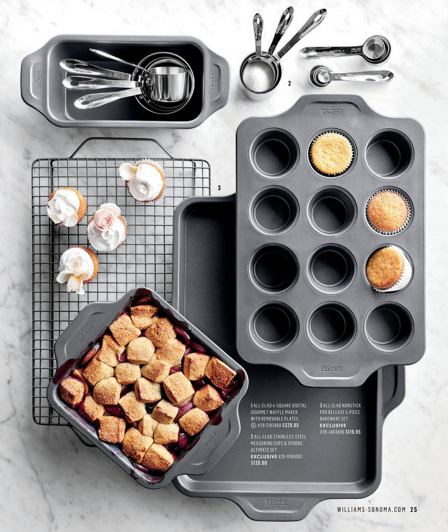 All-Clad Stainless-Steel Measuring Cups & Spoons Ultimate Set, Williams  Sonoma