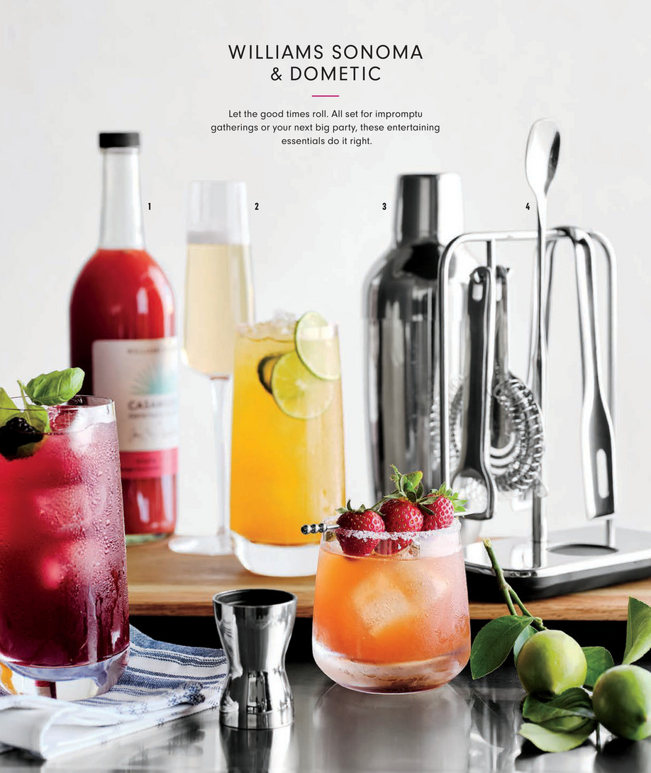 Williams Sonoma Boston Shaker with Recipe