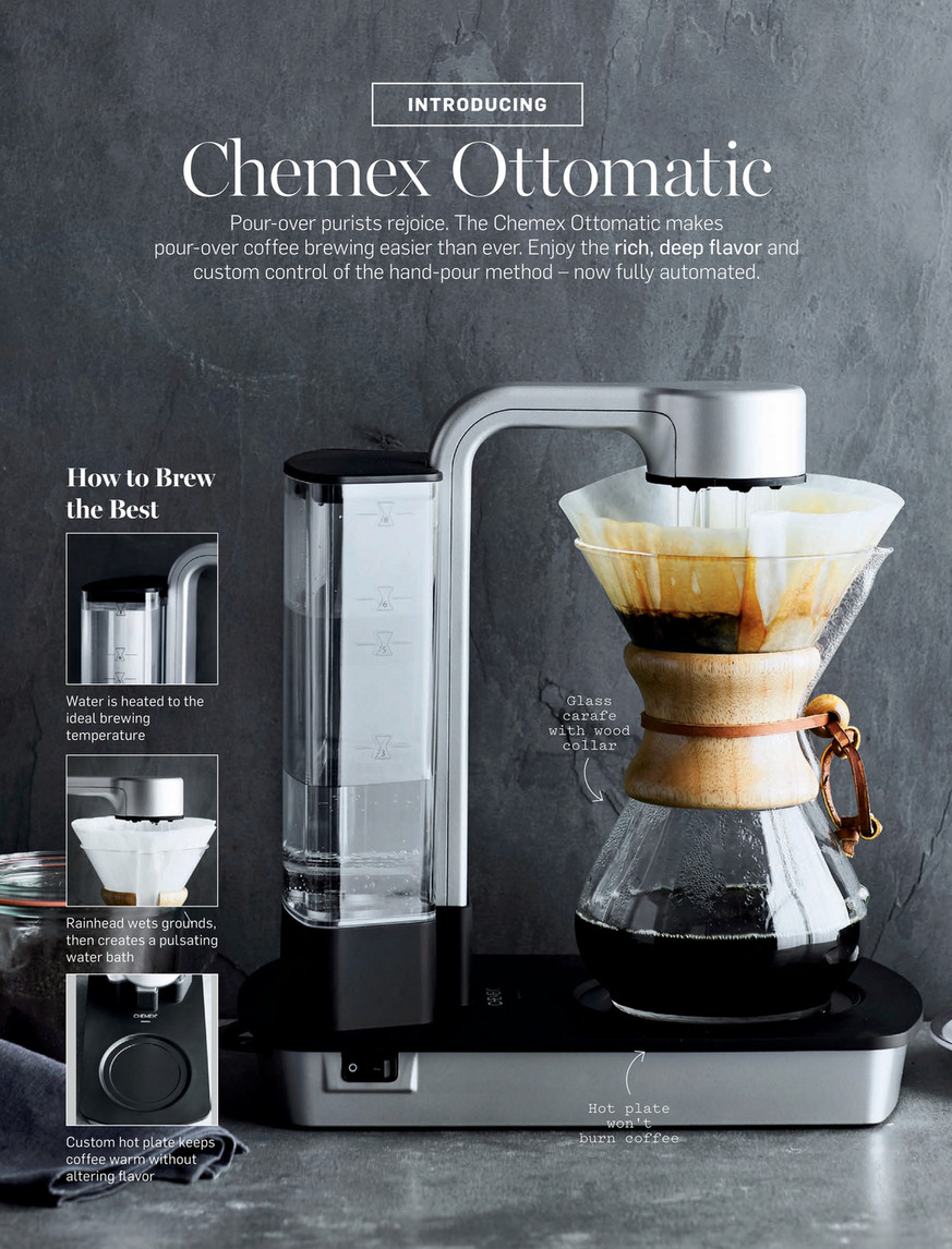 Williams-Sonoma - Summer 2016 Catalog - Chemex(R) Ottomatic Coffee