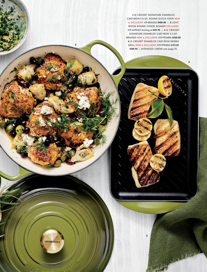 Williams-Sonoma - Fall 2022 - Le Creuset Signature Enameled Cast