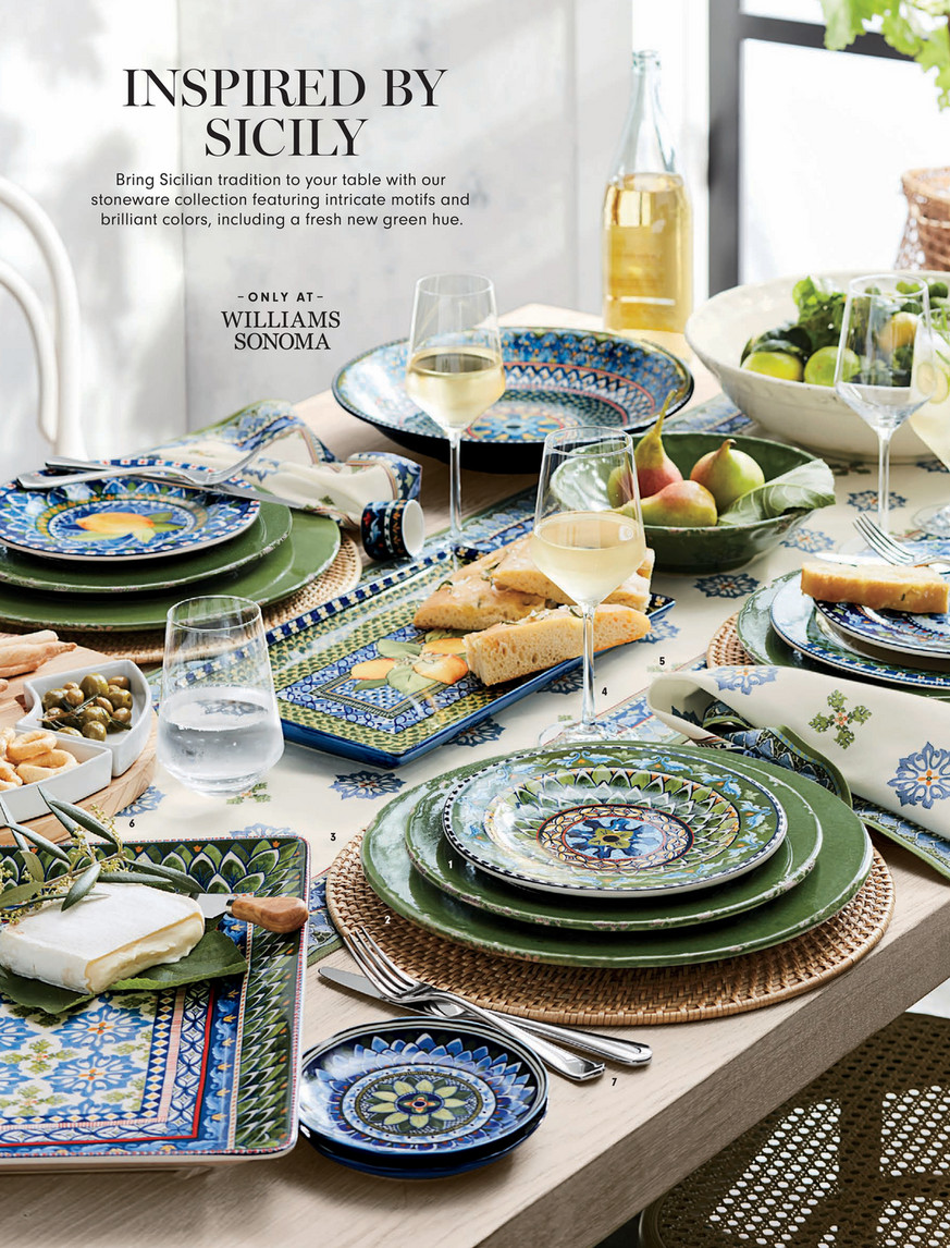 Sicily Outdoor Melamine Dinnerware Collection