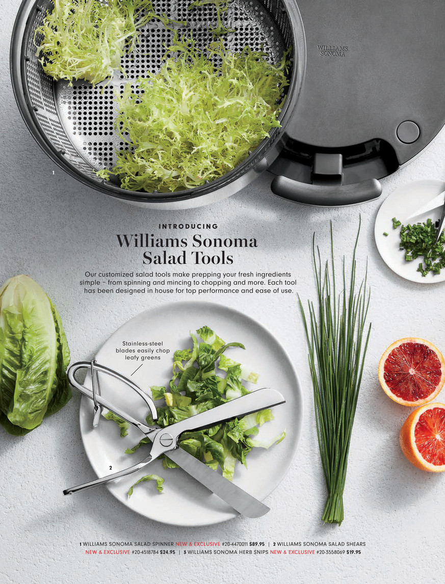 Williams Sonoma Salad Spinner
