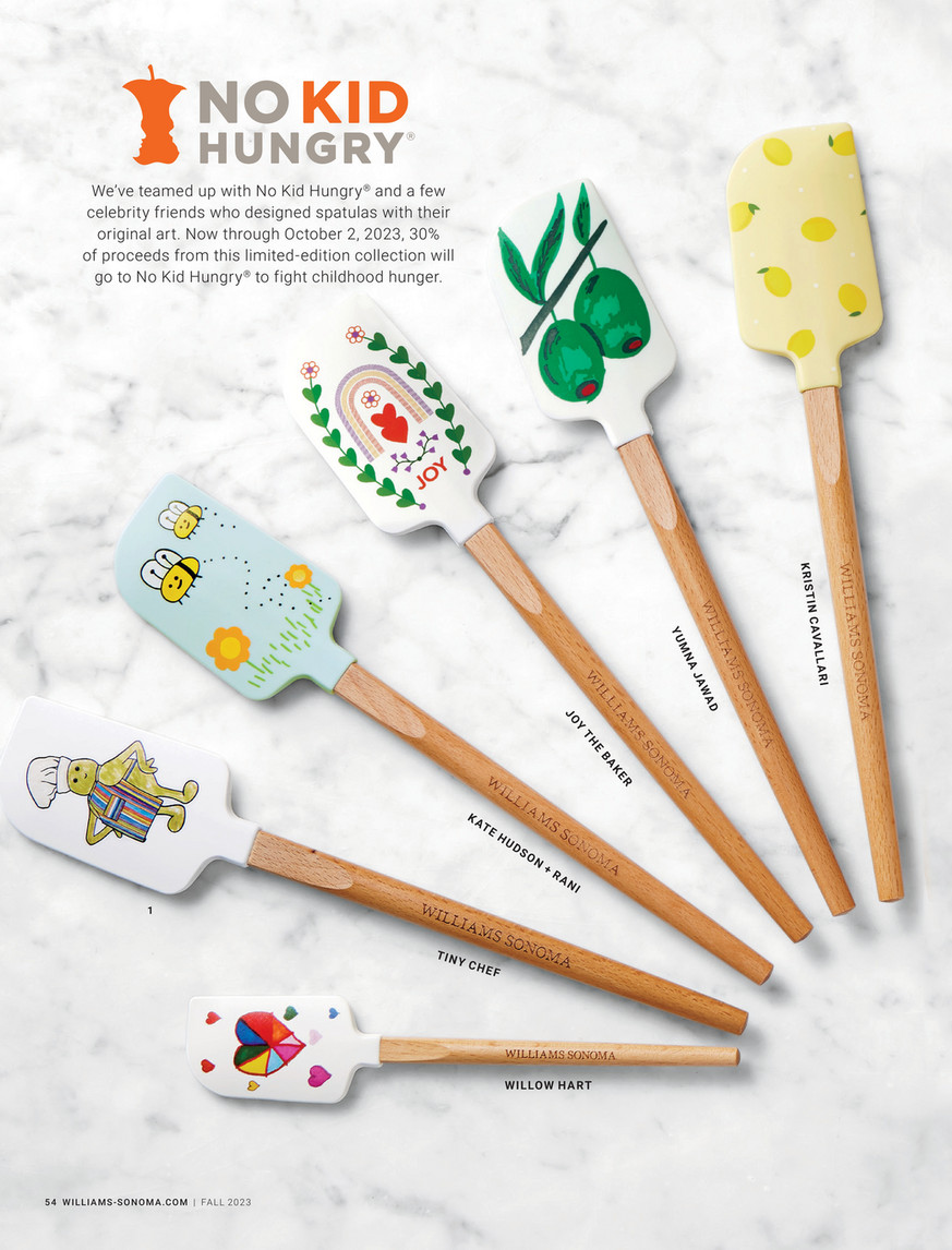 Williams Sonoma Tiny Chef Spatulas