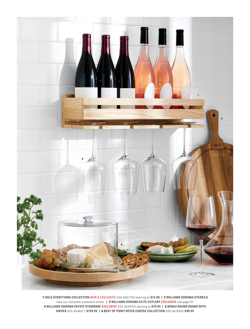 Williams Sonoma Estate Pinot Noir Red Wine Glasses