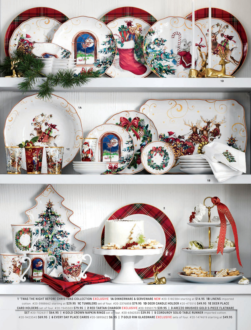 Williams-Sonoma - Holiday 2023 - Woodland Berry 12-Piece Set
