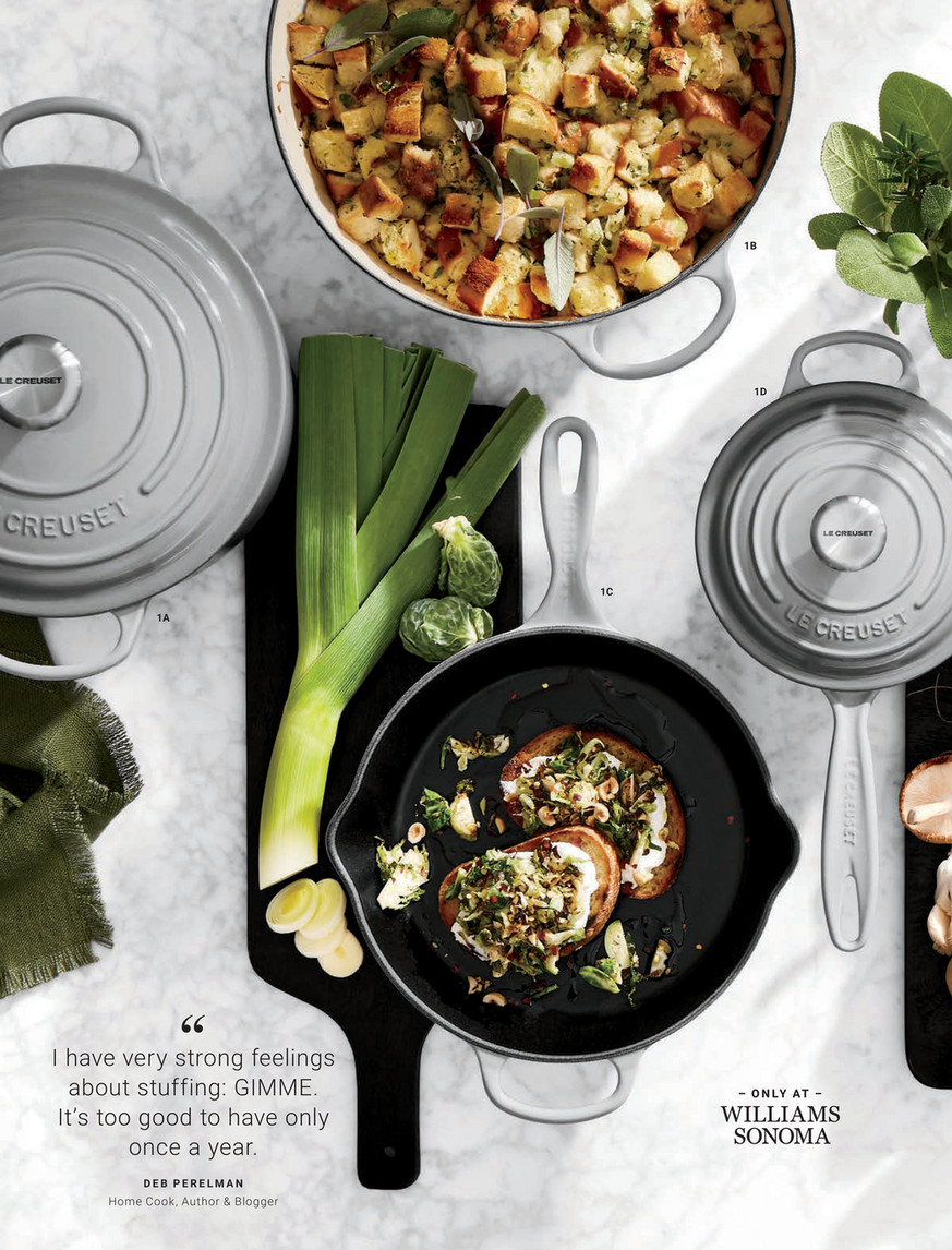 Williams-Sonoma - Holiday 2023 - Le Creuset Stoneware Heritage