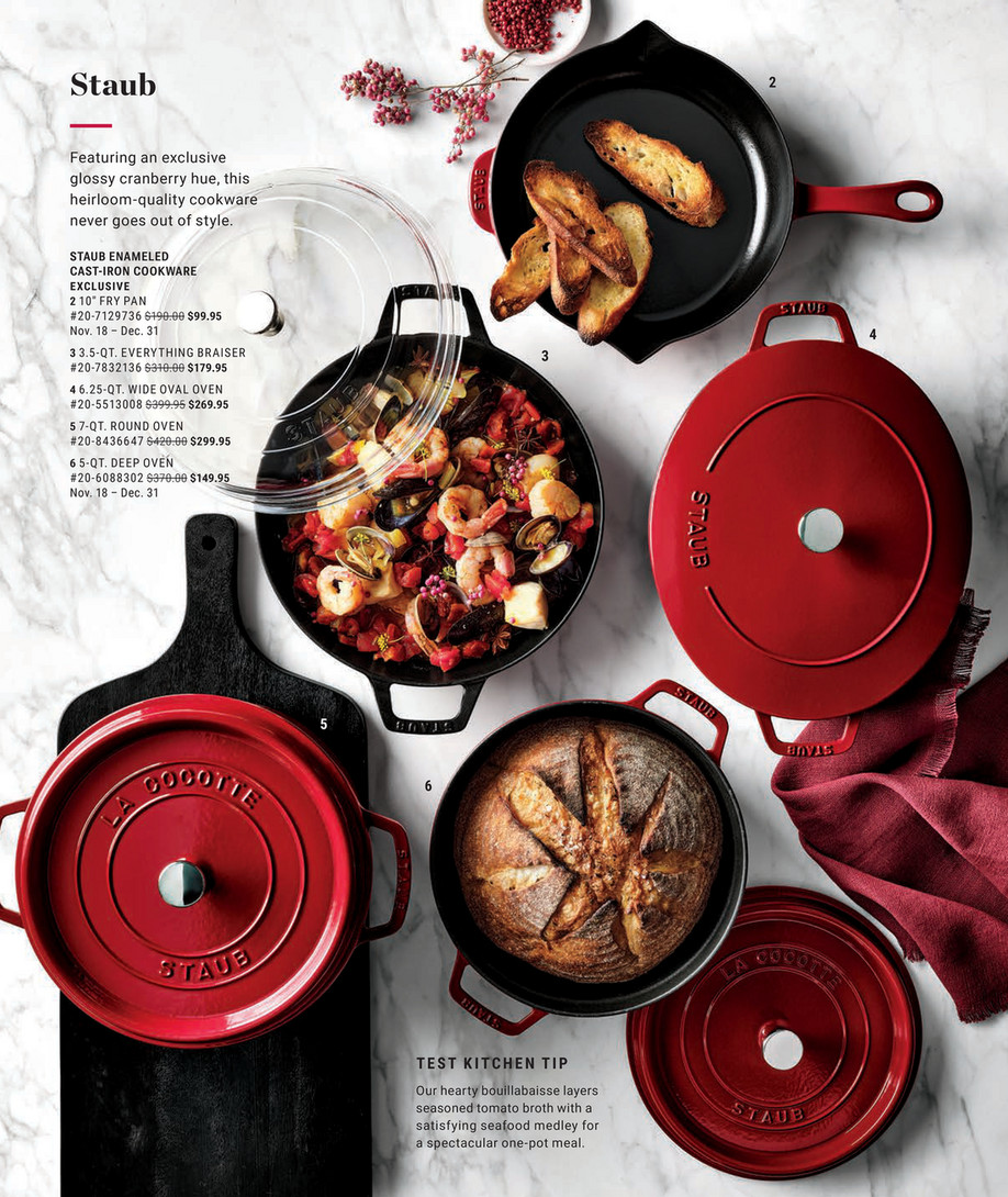 Williams-Sonoma - Holiday 2023 - Staub Enameled Cast Iron Fry Pan