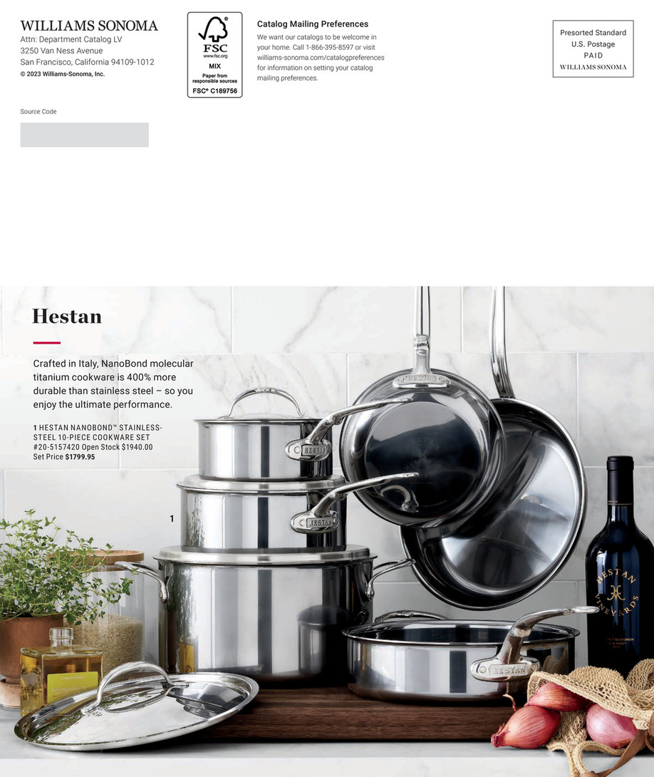 Williams-Sonoma - Holiday 2023 - Staub Enameled Cast Iron Fry Pan