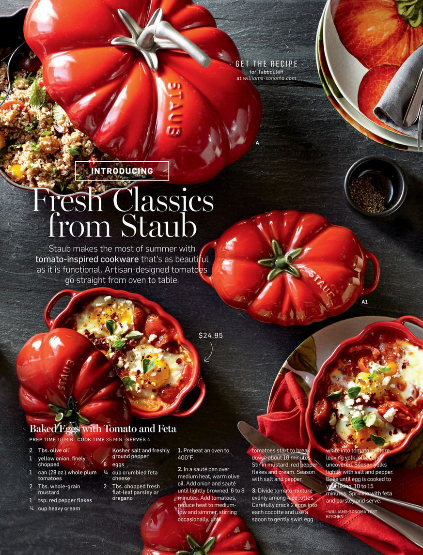 Williams-Sonoma - Fall 2016 Catalog - American Girl(TM) by Williams Sonoma  Cooking Cookbook