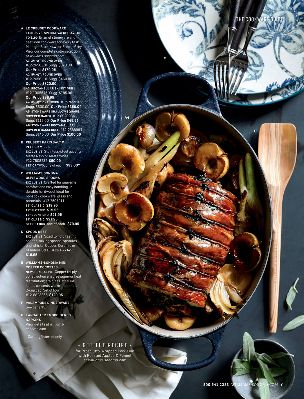 Williams-Sonoma - September 2016 Catalog - Trudeau Graviti Copper