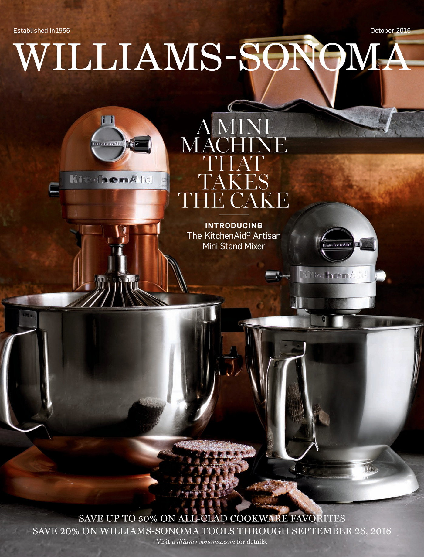 WilliamsSonoma October 2016 Catalog Page 1