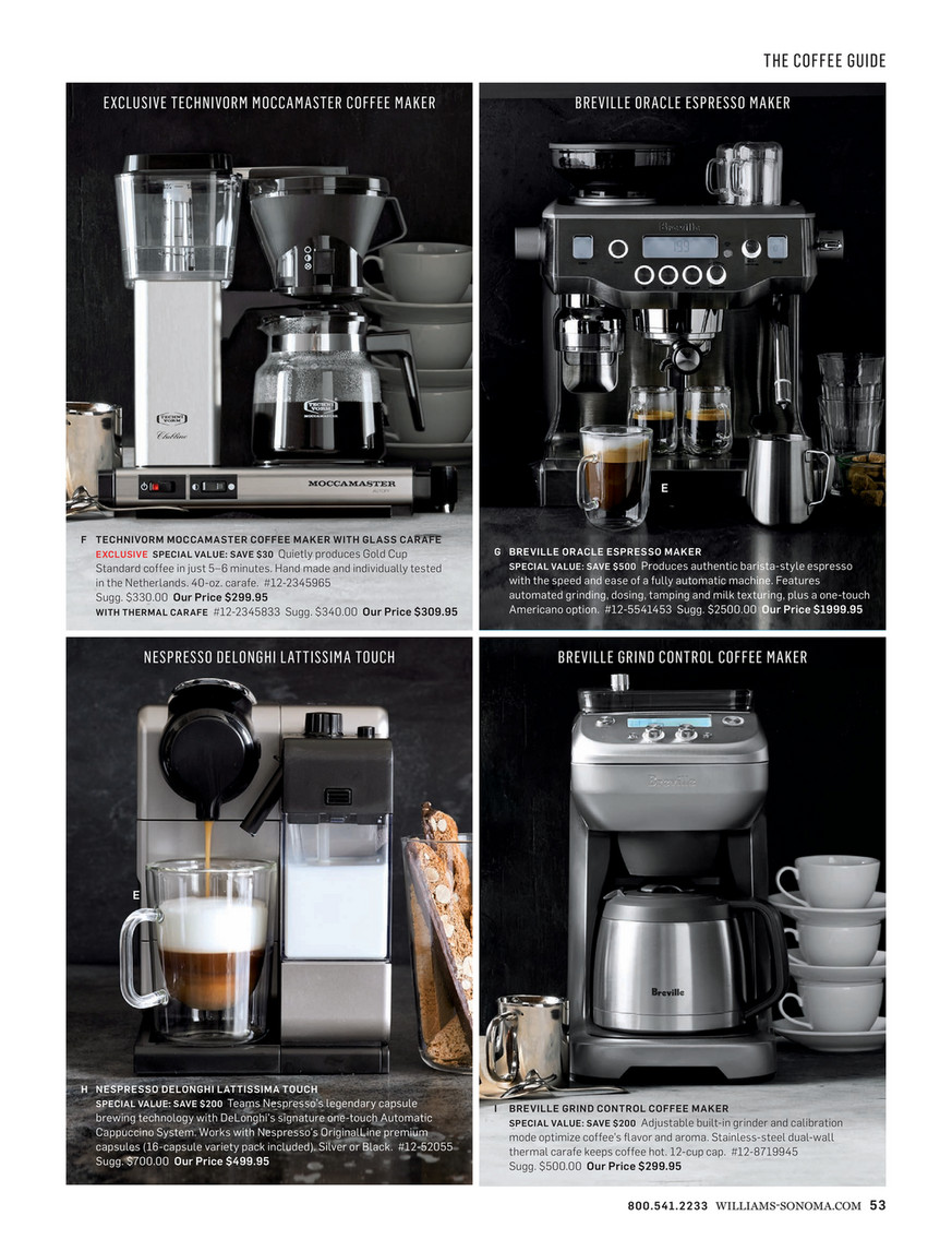 Breville Grind Control 12-Cup Coffee Maker Machine + Reviews