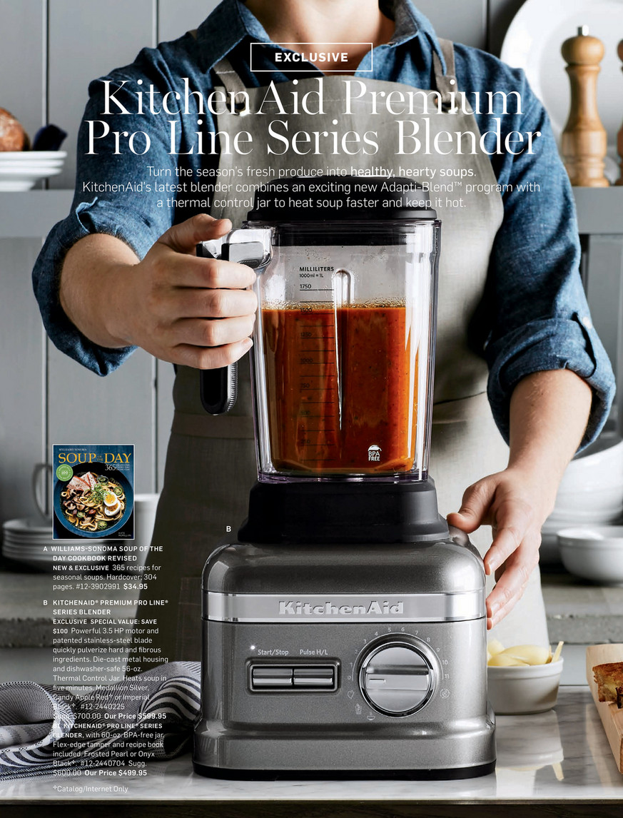 KitchenAid Pro Line Series Blender with Thermal Control Jar for