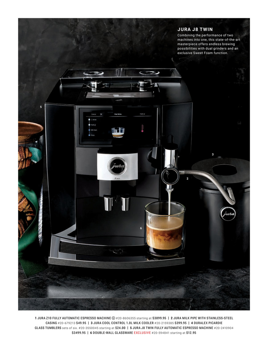 Williams-Sonoma - Holiday 2024 - JURA J8 twin Fully Automatic