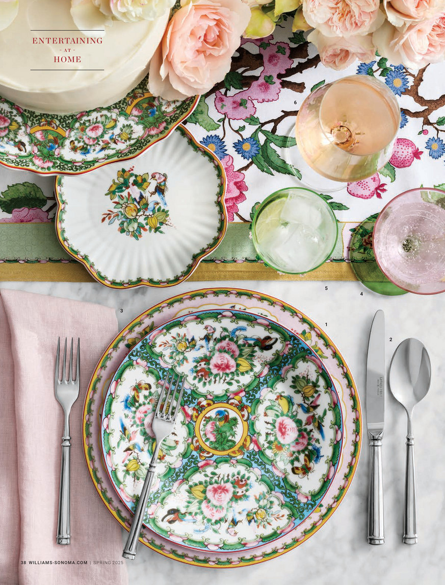 Williams-Sonoma - Spring 2025 - Famille Rose Deviled Egg Platter
