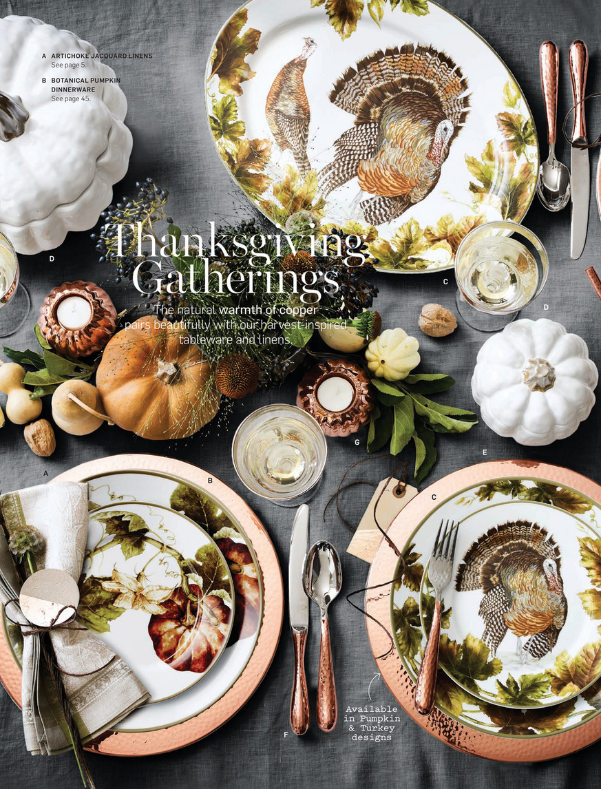 Williams-Sonoma - Thanksgiving 2016 Catalog - Williams Sonoma