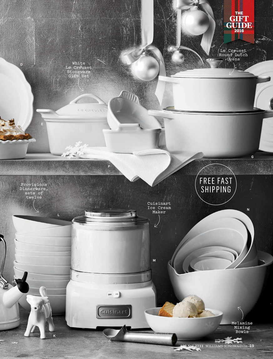 Williams-Sonoma - Holiday 2016 Great Gifts - All Purpose Pantry