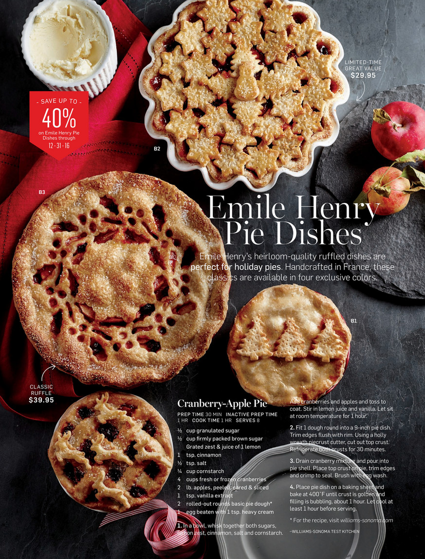 Mincemeat Pie  Williams Sonoma