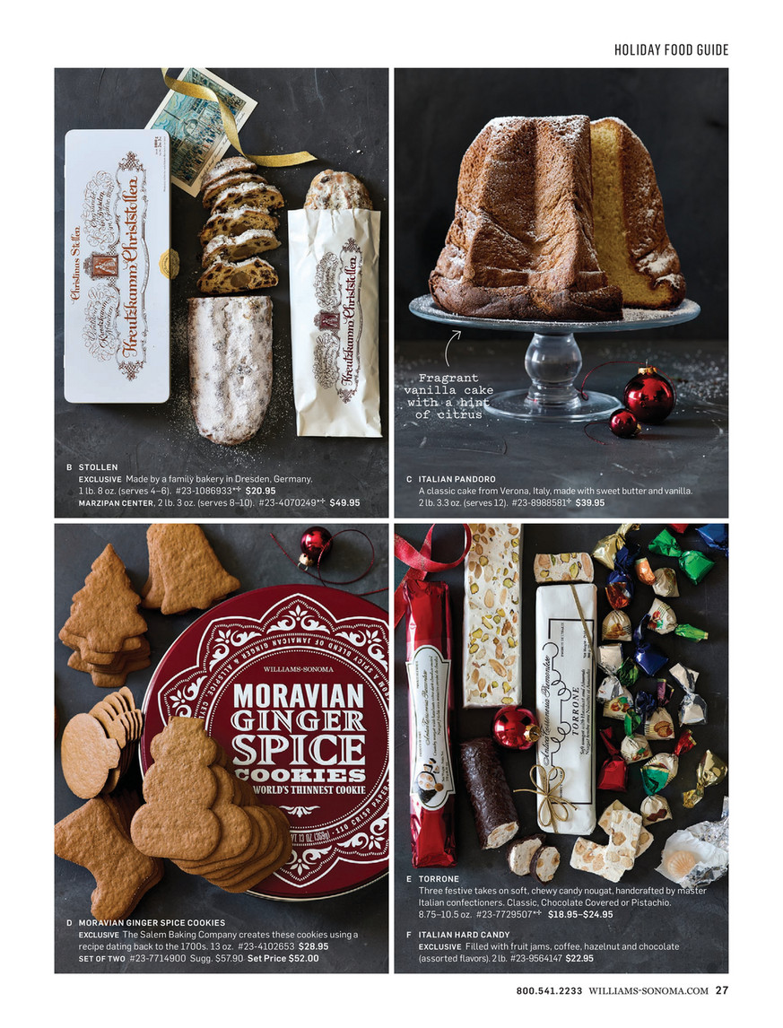 Williams-Sonoma - Holiday Baking - Page 8-9