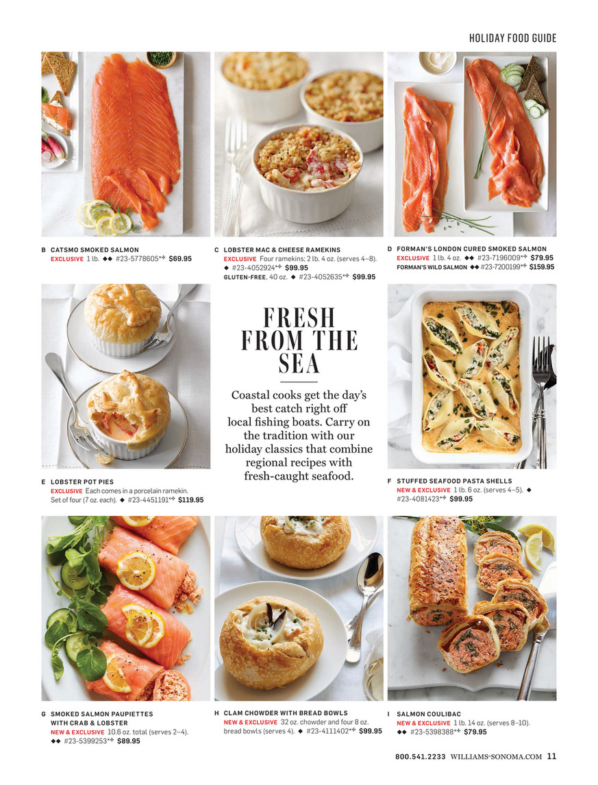 Williams-Sonoma - Holiday 2016 Food Gift Guide - Page 10-11