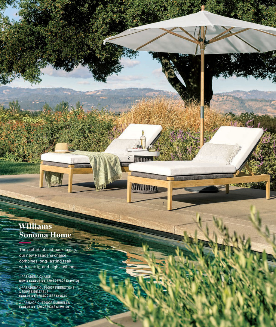 Williams-Sonoma - Summer 2025 - DuraClear(R) Tritan Outdoor