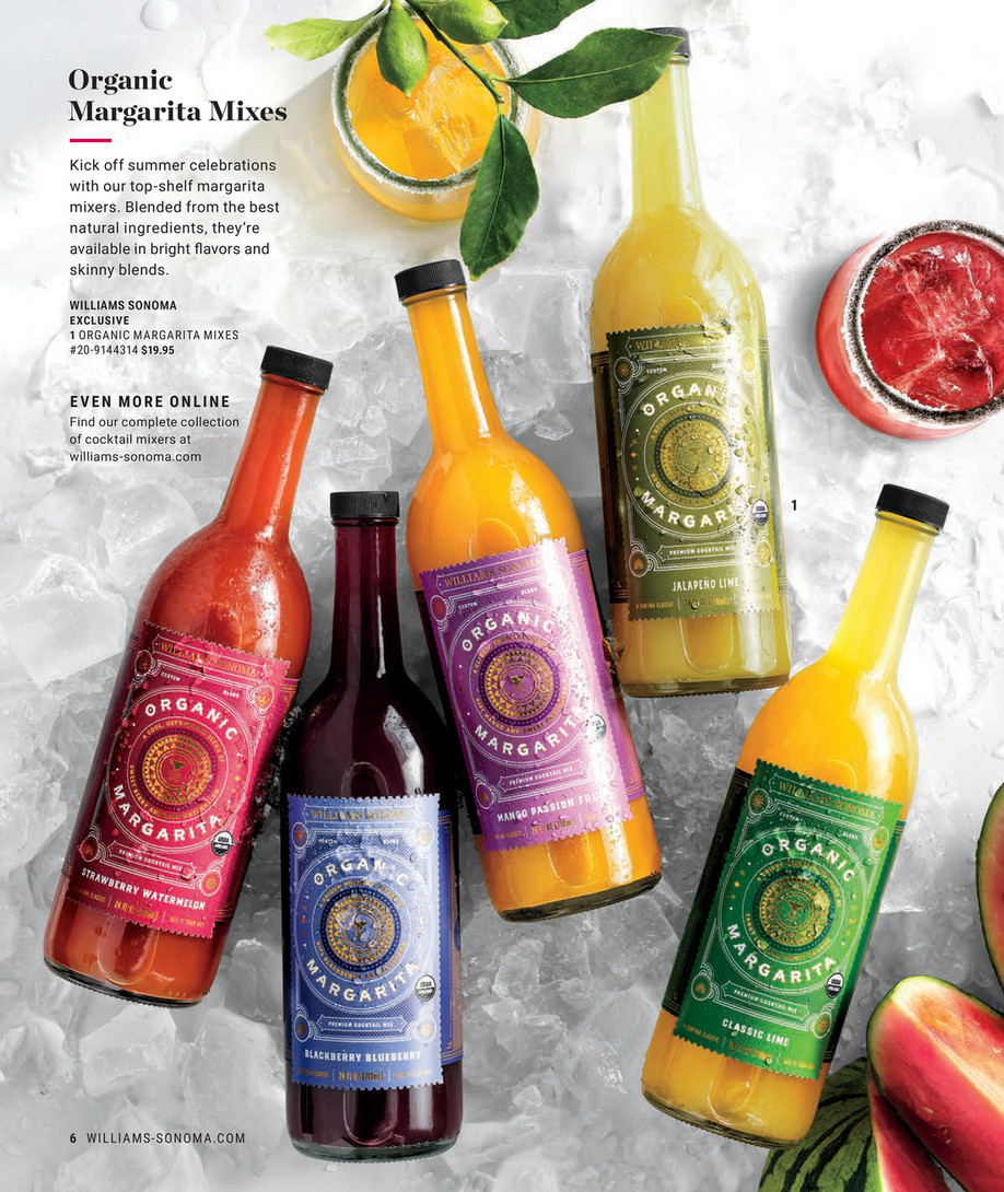 Williams-Sonoma - Summer 2025 - DuraClear(R) Tritan Outdoor