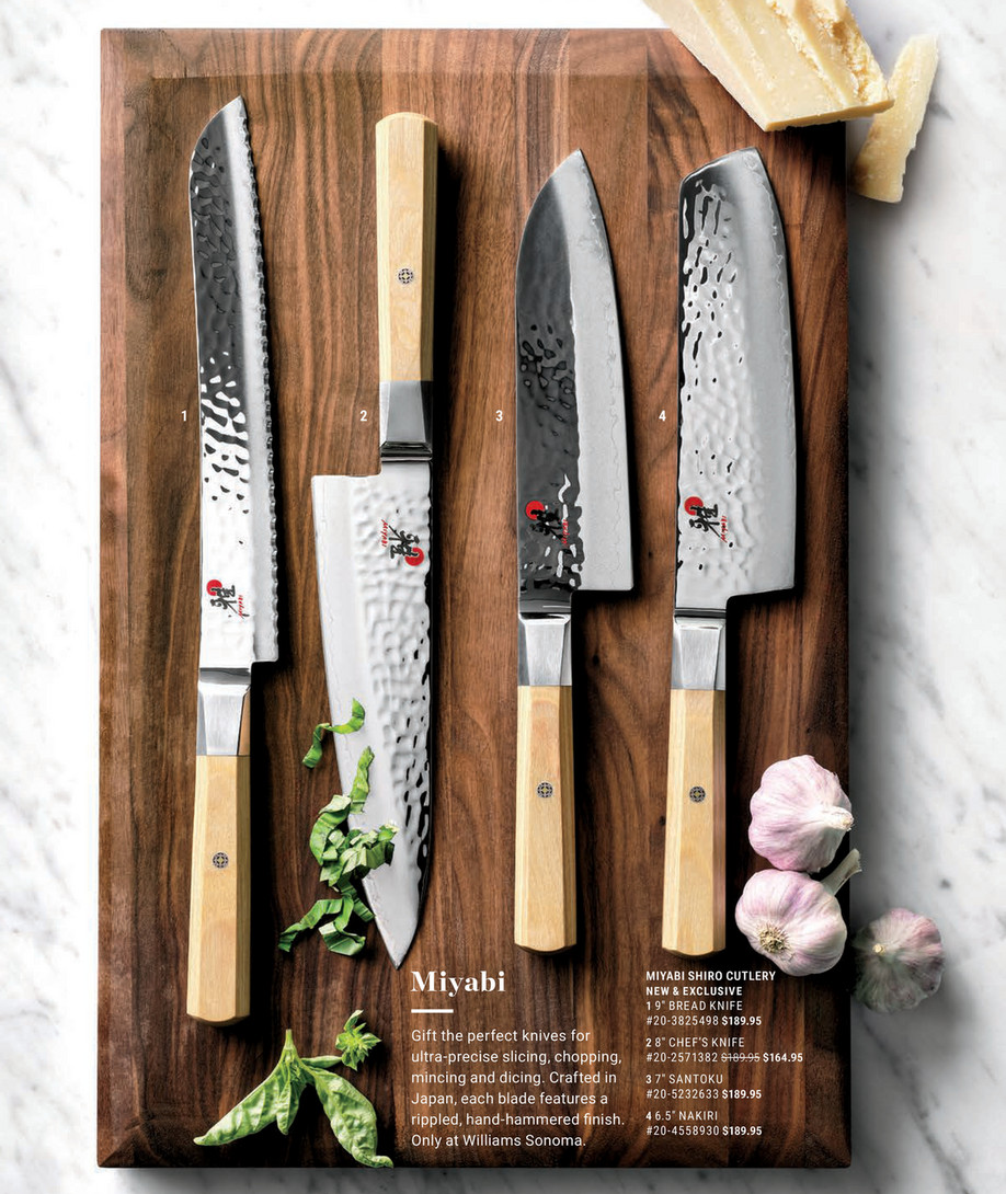 Williams-Sonoma - Holiday 2025 - Miyabi Shiro Chef's Knife, 8