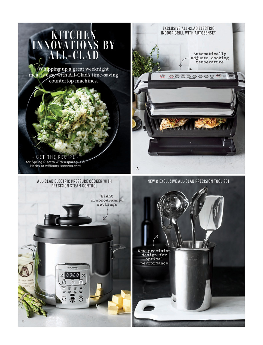 Williams-Sonoma - May 2017 Catalog - KitchenAid(R) Precise Heat Mixing Bowl  for Bowl Lift Stand Mixer