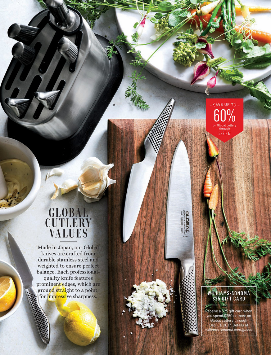 Williams Sonoma Global Classic Chef, Utlity, Shear Knives, Set of 3