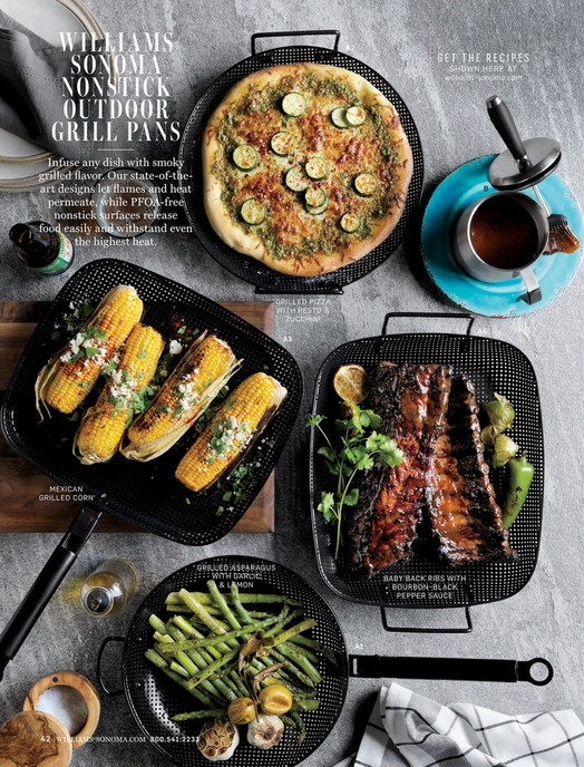 Williams Sonoma June 2017 Catalog Page 40 41