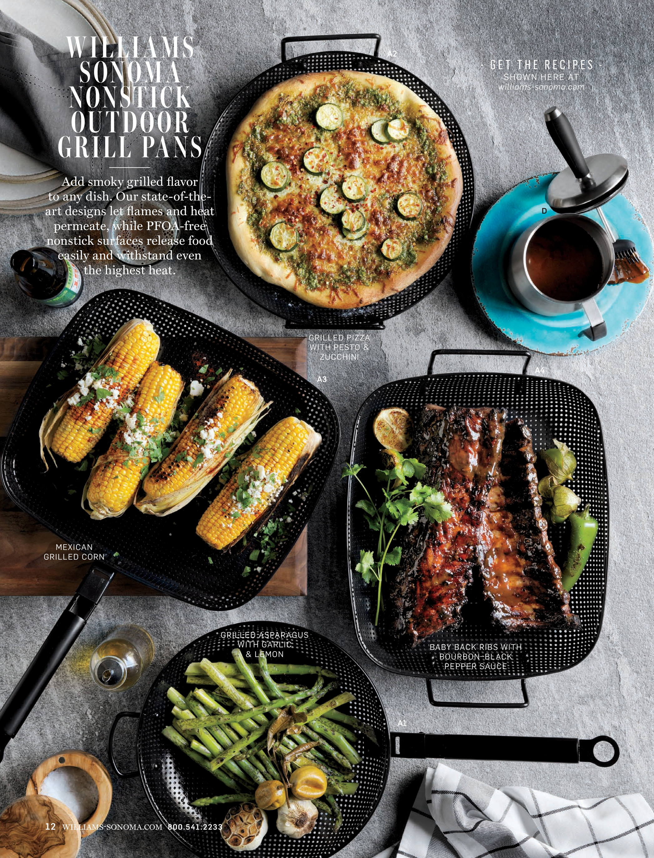 Williams-Sonoma - June 2017 Catalog - Williams Sonoma Bay Stripe