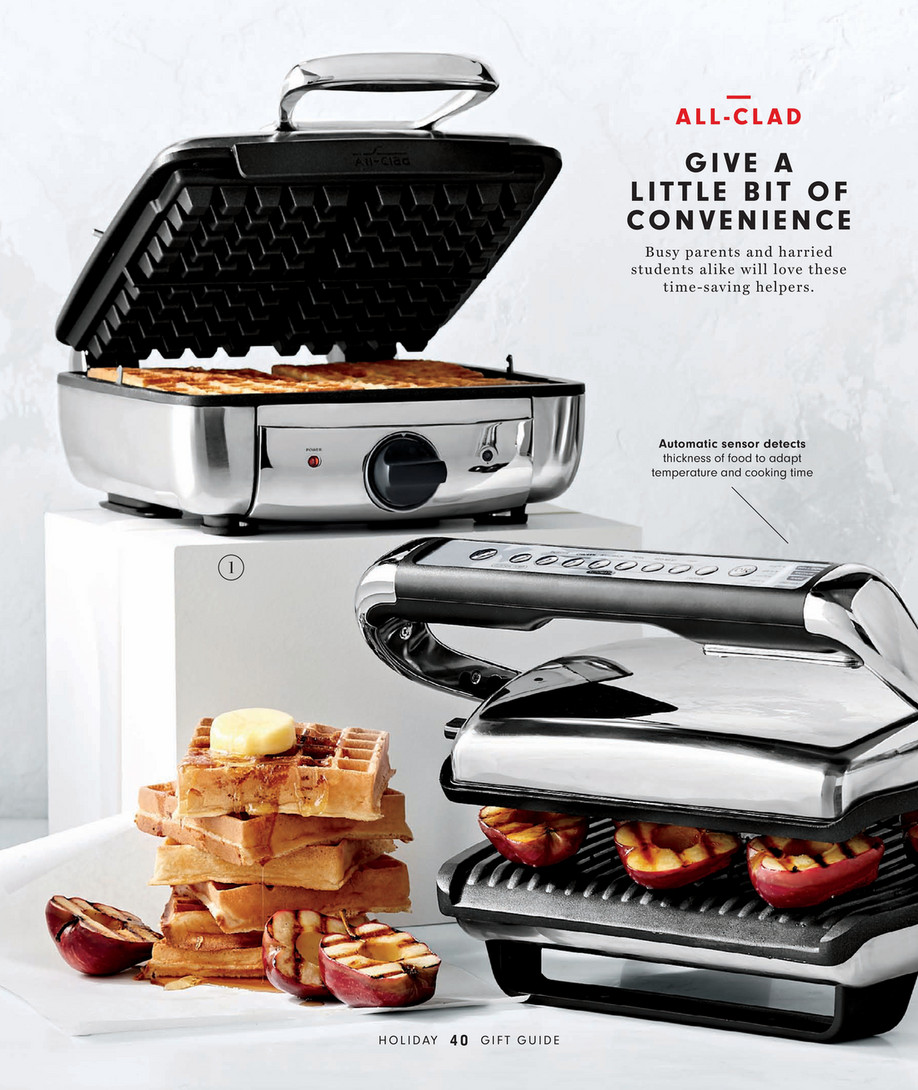 Williams-Sonoma - Holiday Gift Guide 2017 - All-Clad Electric Indoor Grill  with Autosense(TM)