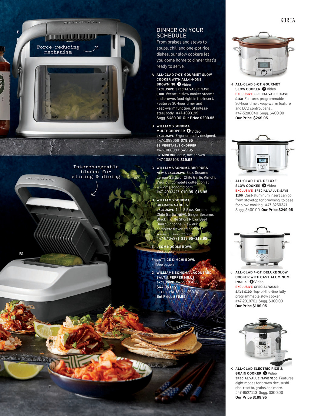 All-Clad Deluxe Slow Cooker, Williams-Sonoma