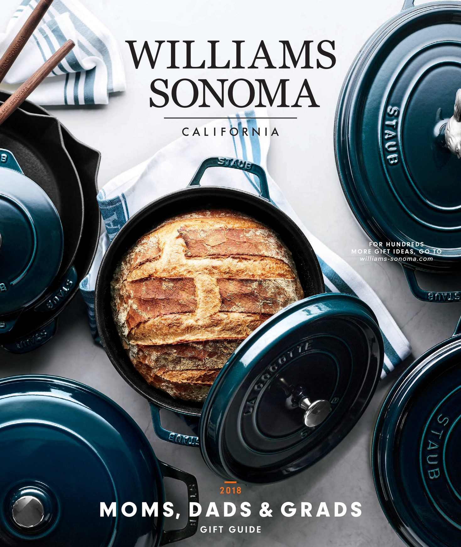 Williams-Sonoma - Spring 18 Vendor Funded Gift Guide - Calphalon Premier  Space Saving Nonstick 10-Piece Cookware Set