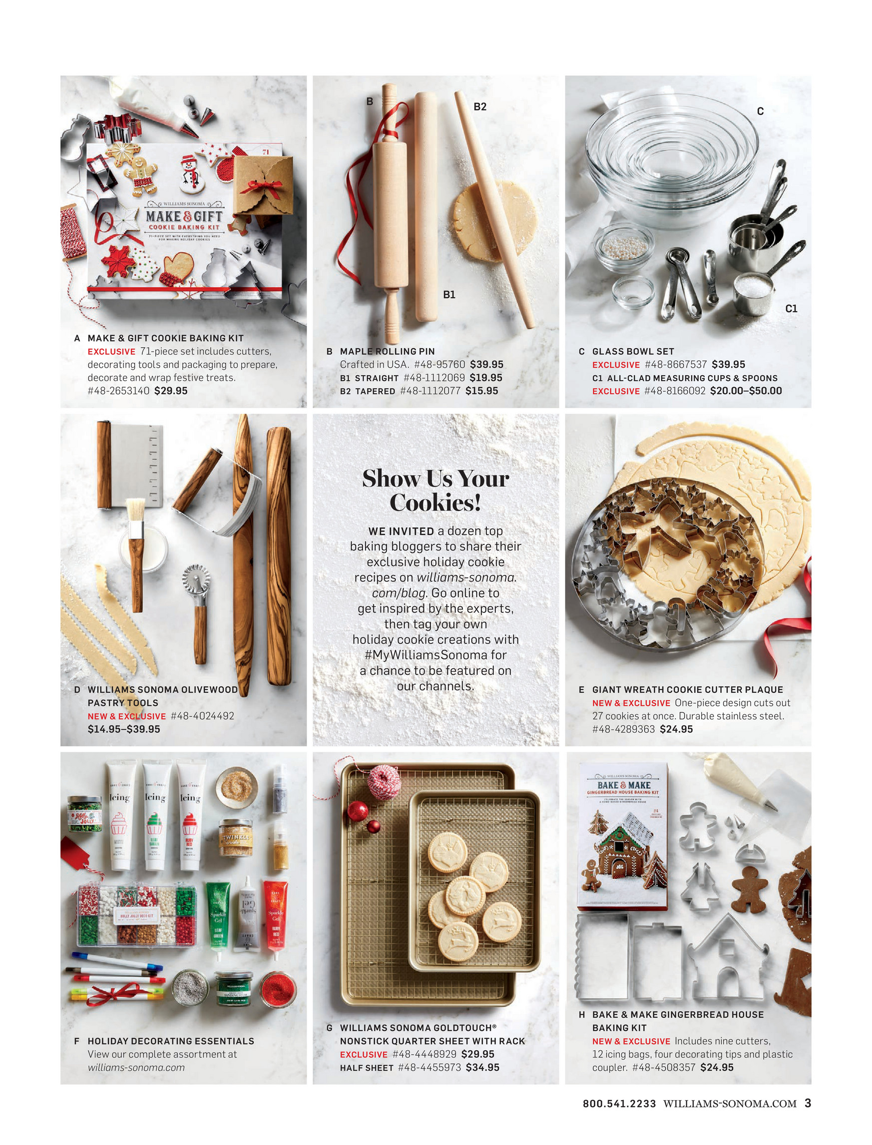 Williams-Sonoma - Holiday Baking - Page 8-9