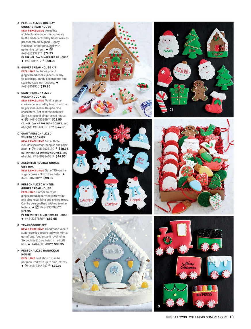 Williams-Sonoma - Holiday Baking - Williams Sonoma Gingerbread