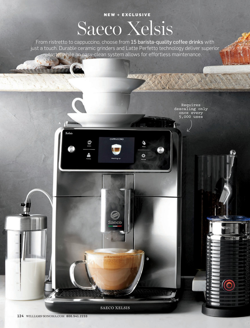 Xelsis espresso machine hotsell