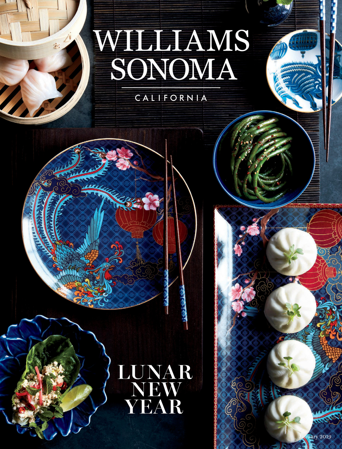 william sonoma lunar new year table runner