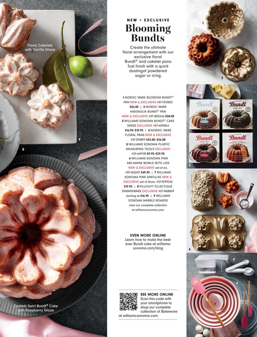 Raspberry Swirl Bundt Cake - Nordic Ware