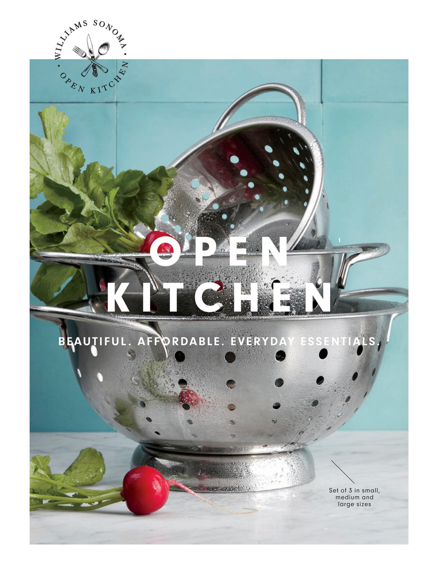 Williams Sonoma Stainless-Steel Colanders