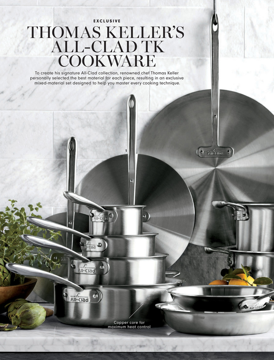 Williams-Sonoma - Spring 2019 - All-Clad d5 Stainless-Steel 23-Piece  Ultimate Cookware Set