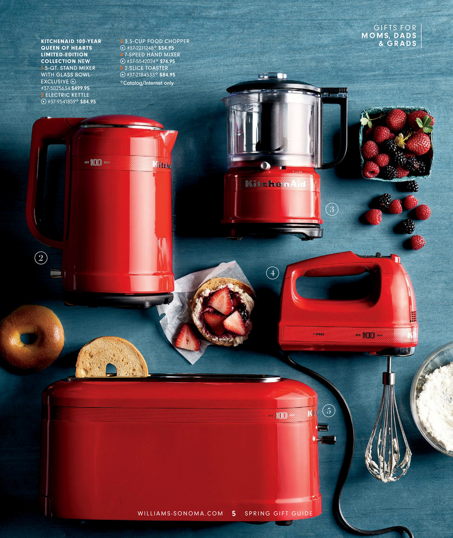 KitchenAid 100 Year Limited Edition Queen of Hearts Electric