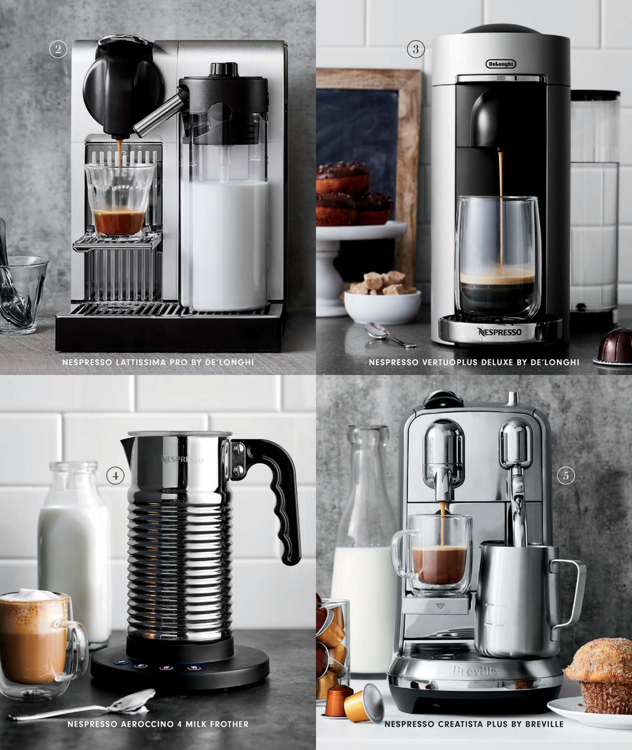 Williams-Sonoma - 2019 Moms, Dads & Grads Gift Guide - Nespresso Aeroccino 4  Milk Frother