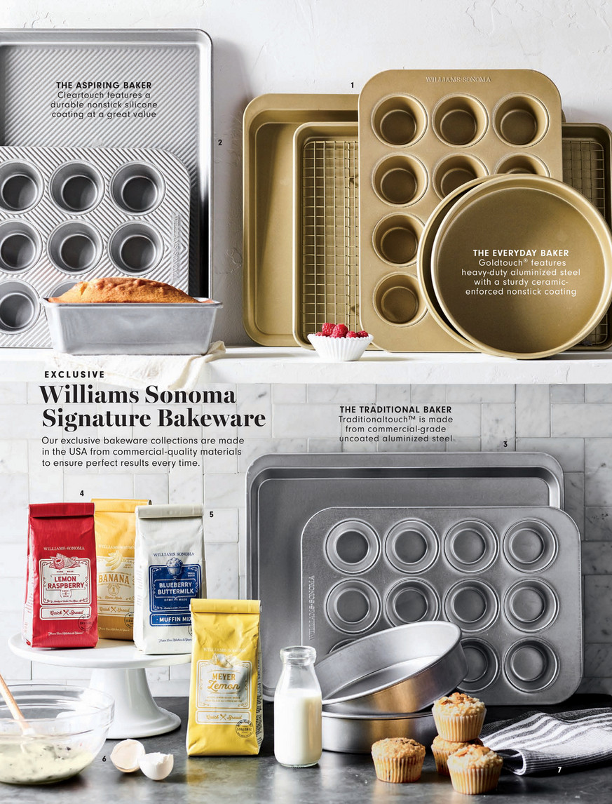 Williams Sonoma Cleartouch Nonstick Sheet Pans, Set of 3